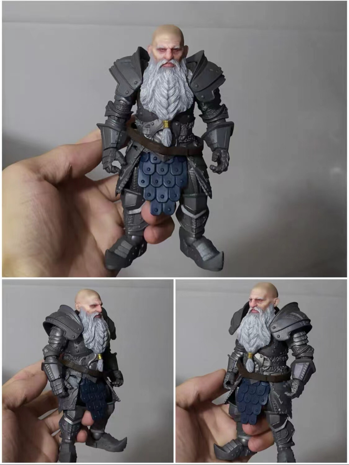 mythic legions ドワーフ 1/12 Painted Mythic Legions Fit Dwarf C Ver Head Sculpt NO