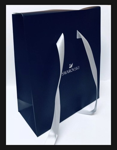 Swarovski Blue Gift Bag 7x8.25x3