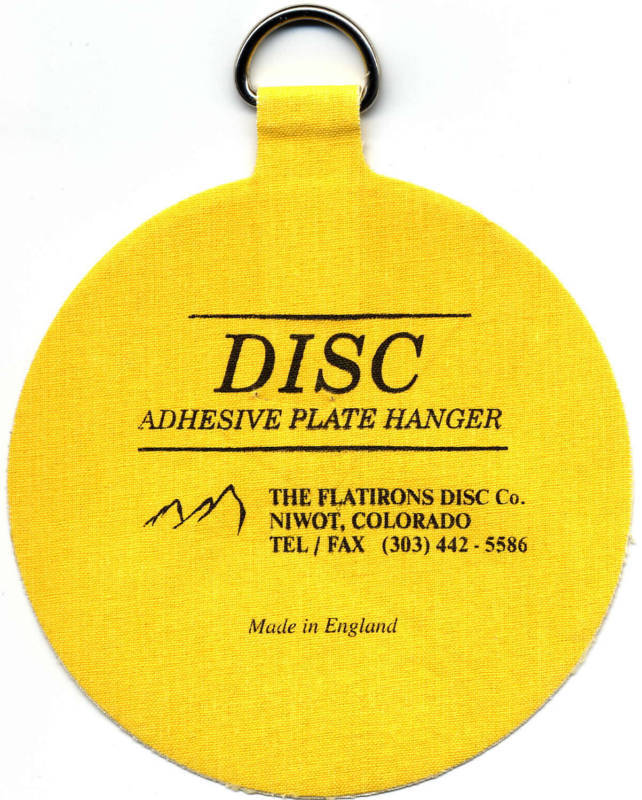 The Original Invisible Disc Adhesive Plate Hangers