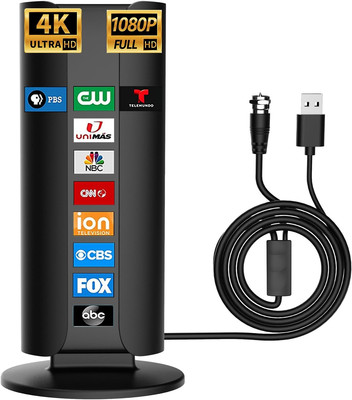 TV Antenna, TV Antenna for Smart TV Indoor 900+ Miles Long Range, 2024 Upgradedt