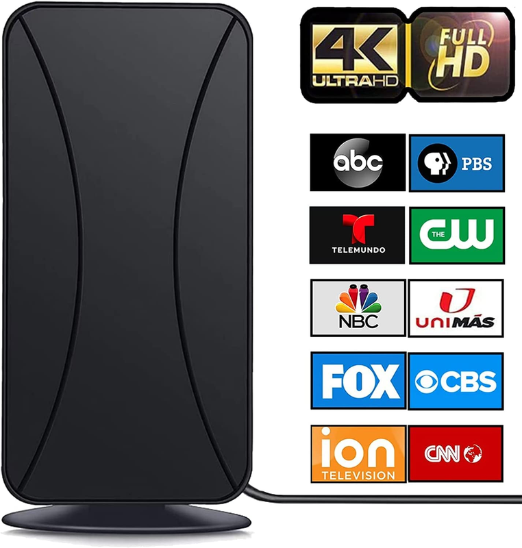 TV Antenna - Amplified HD Tv Antenna for Smart Tv Sling Hd Antenna 300 Miles Lon