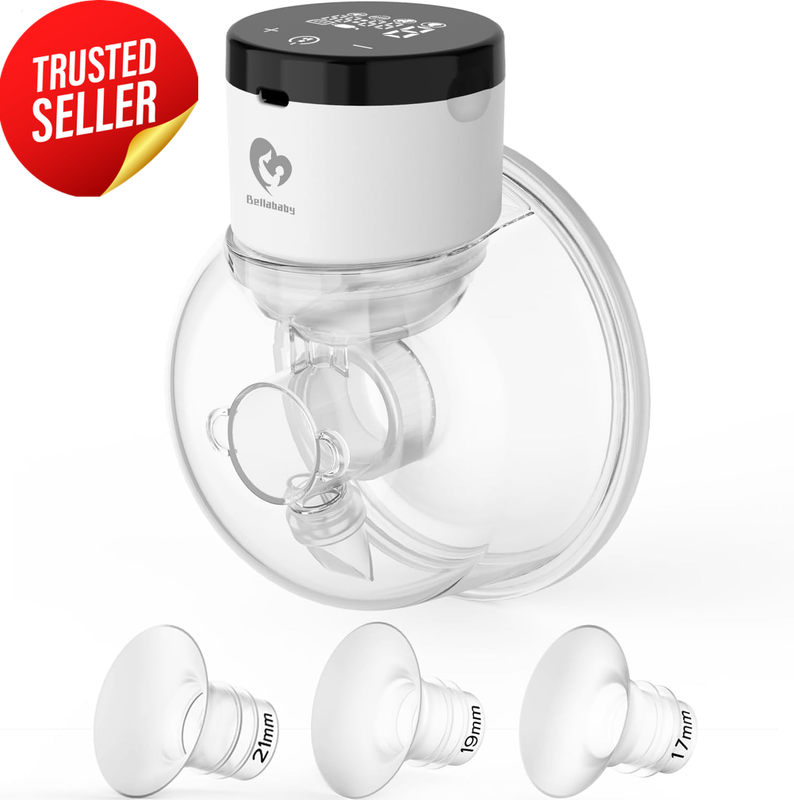 Wearable Breast Pump Hands-Free 4 Modes 9 Levels 1