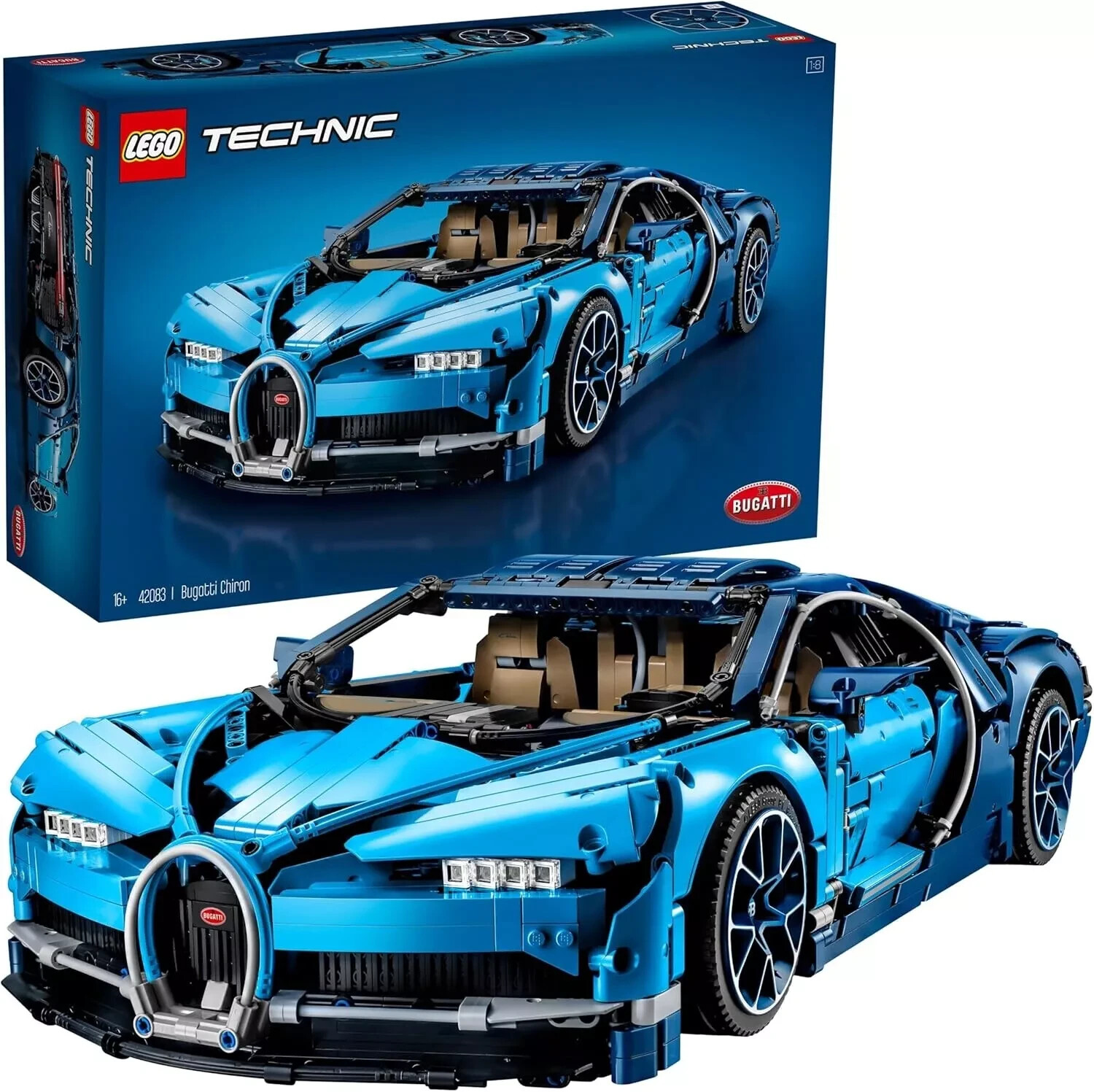 レゴ機械グループブガディウィロン42083 Bugatti Chiron Bugatti Chiron 42083 | Technic™ | Buy online at the Official