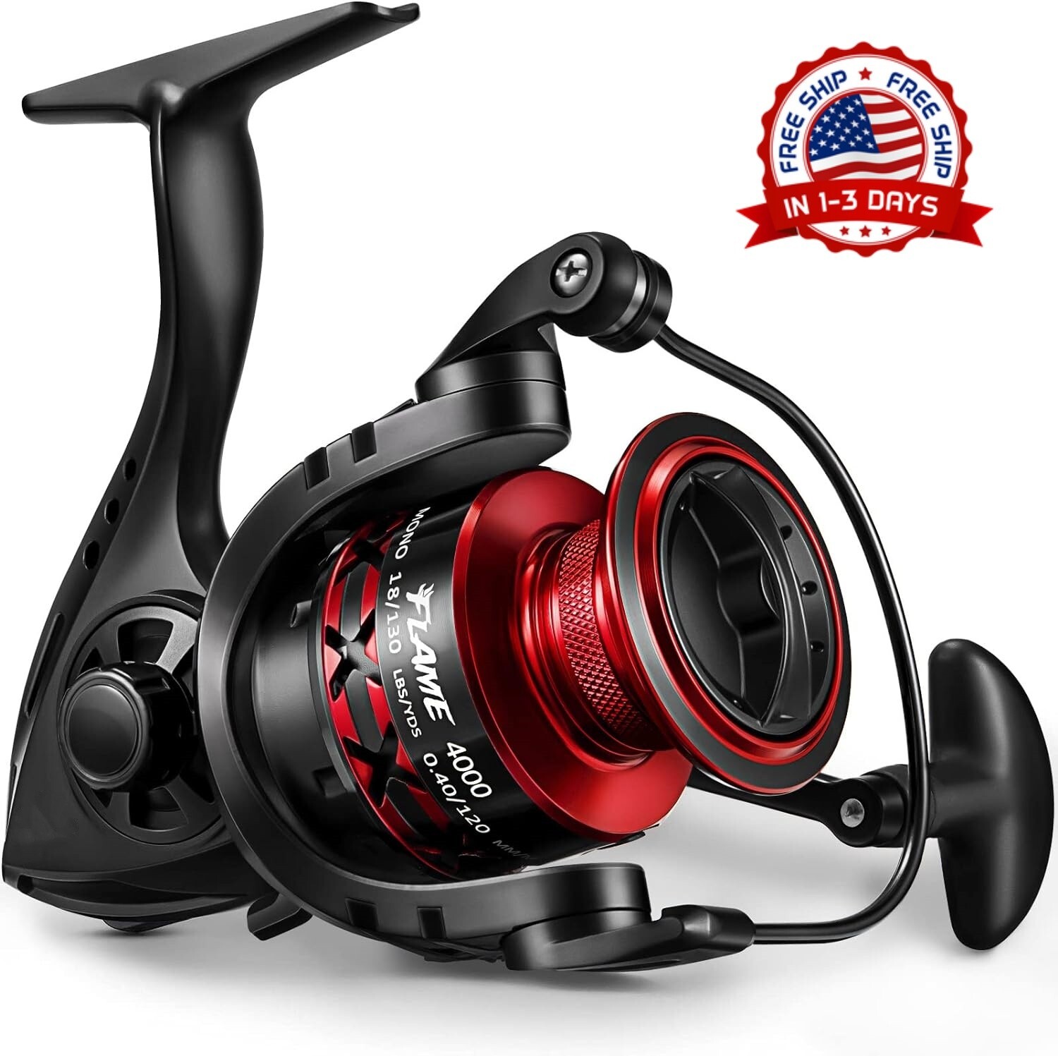Carrete De Pesca JD4000 - Spincasting De Metal - Ultraligero - Ideal Para Mar Y Carpa
