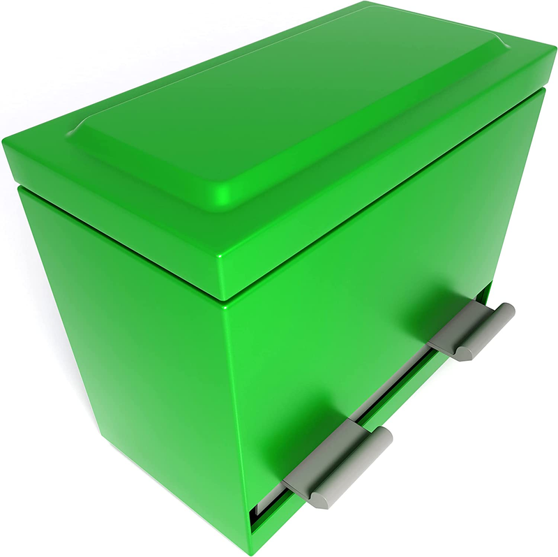 Pencil Dispenser Holder Green Stainless Steel Dispenser for Pencils with 6 Beaut