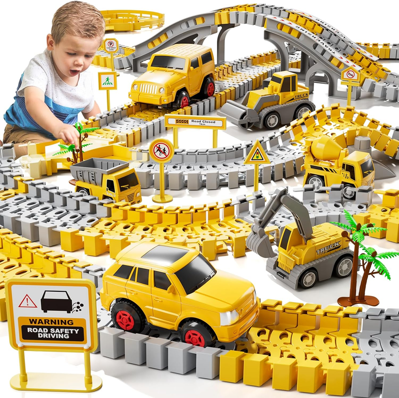 Toddler Boy Toys for 3 4 5 6 Year Old, Total 236 PCS Constru