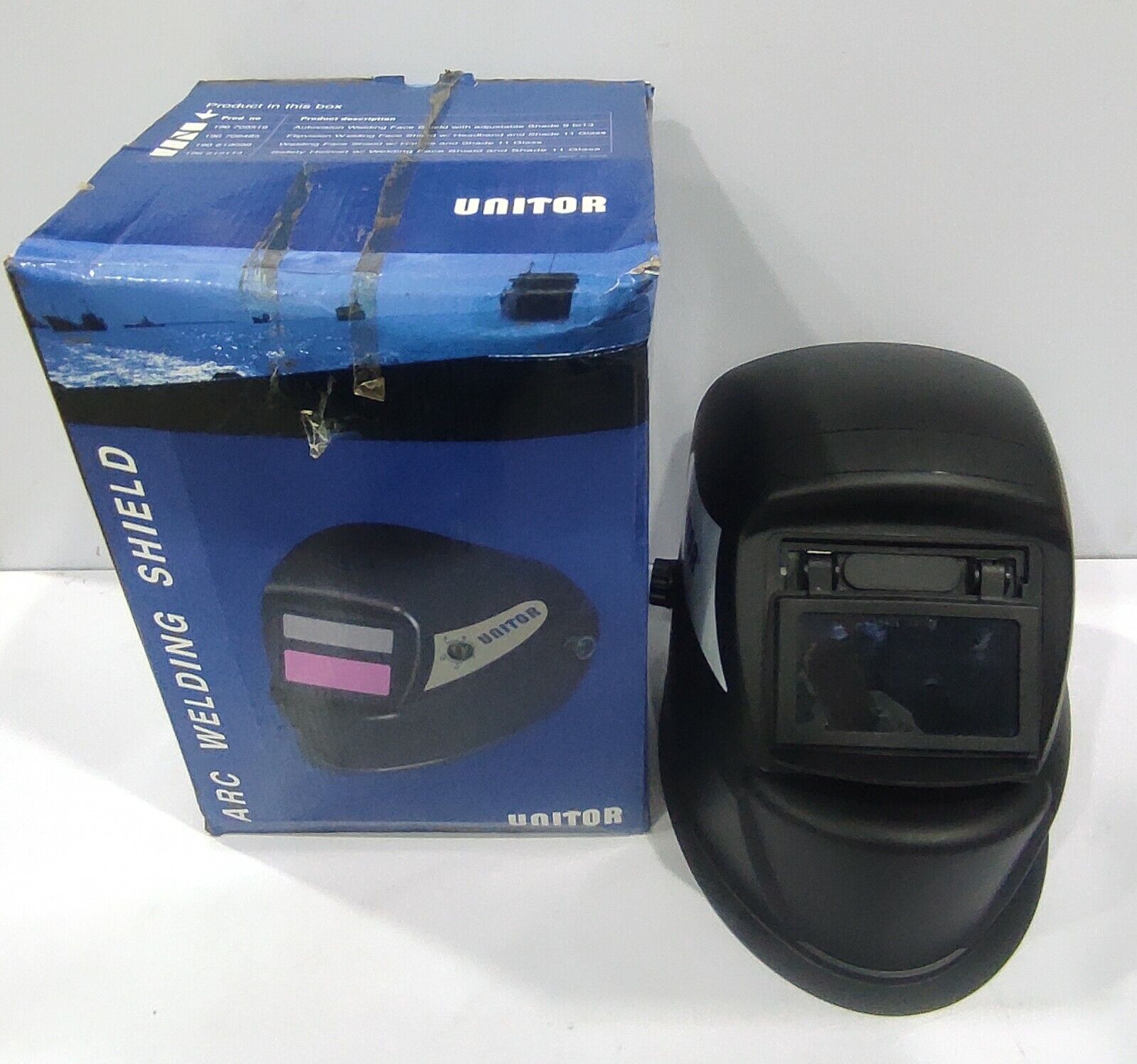 Unitor 196 709485 Flipvision Welding Face Shield W_Headband Unitor 196 709485 Flipvision Welding Face Shield W_Headband