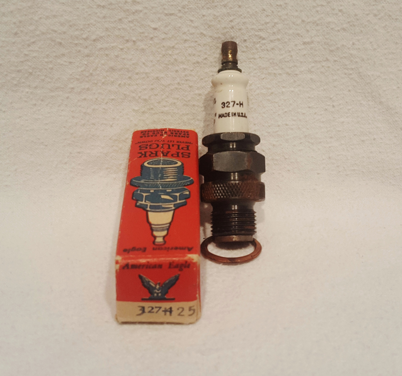 Vintage NOS American Eagle 327-H Perma-Gap spark plug