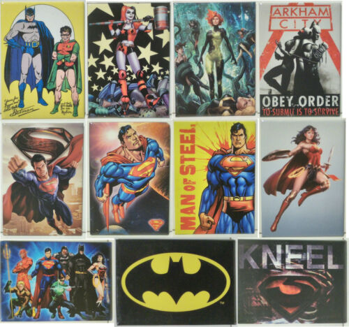 DC Comics Licensed Fridge Magnet Collection- Metal 3½"x2½"— Your Choice of 25+ 