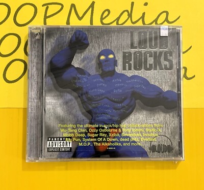 LOUD ROCKS CD Explicit 2000 Rock/ Hip Hop COLLABS - Wu-Tang Clan, Big Pun & MORE