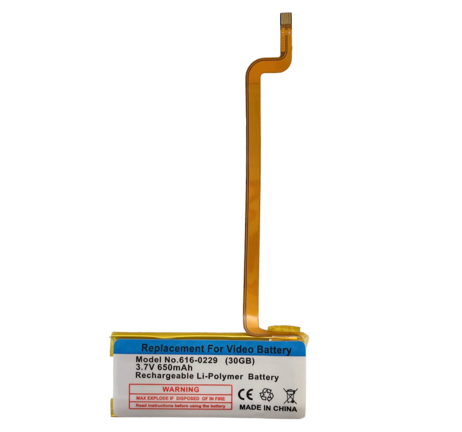 iPod classic 30GB バッテリー新品 Amazon.com: Li-Polymer Replacement battery for Apple iPOD