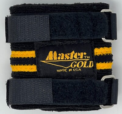 Master Wrister GOLD Support Vintage X LG NOS Master Industries New Wrap