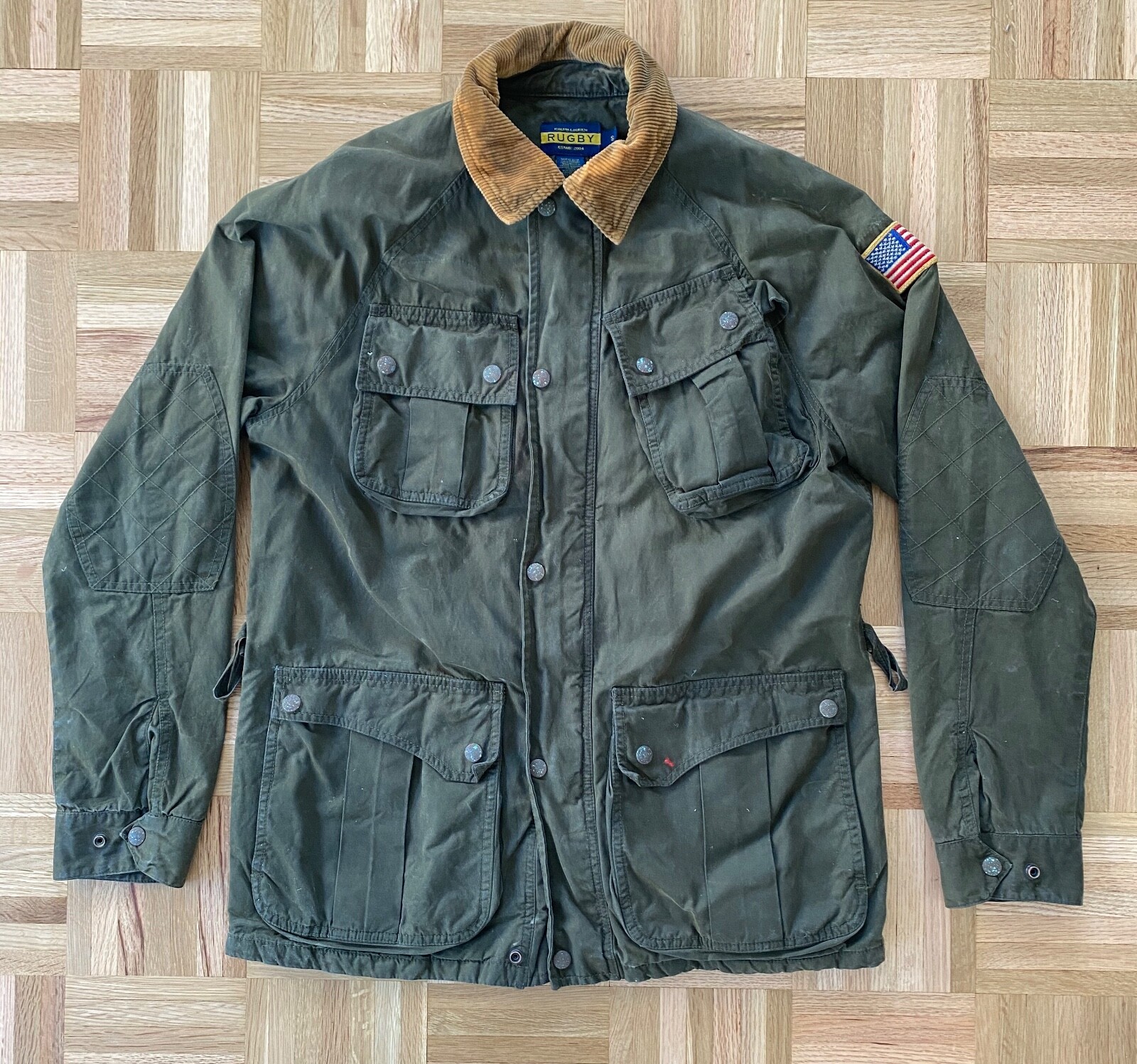 Rugby Ralph Lauren Wax Canvas Jacket Men's Small RRL Polo | eBay Rugby Ralph Lauren Wax Canvas Jacket Men's Small RRL Polo | eBay