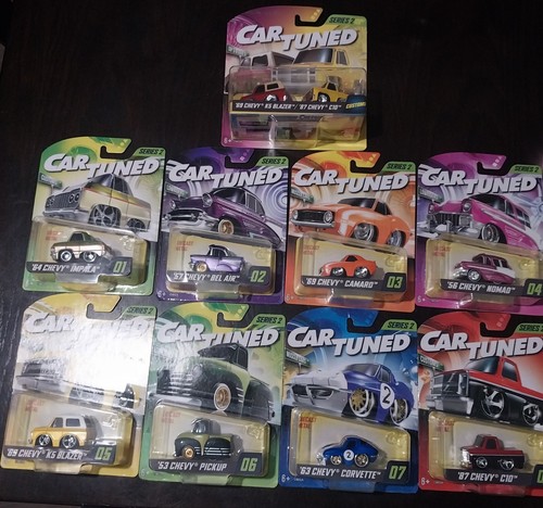 ミニカー CAR TUNED SERIES2 CarTuned Series 2 - 8 Pack Diecast Vehicles – The MGA Shop