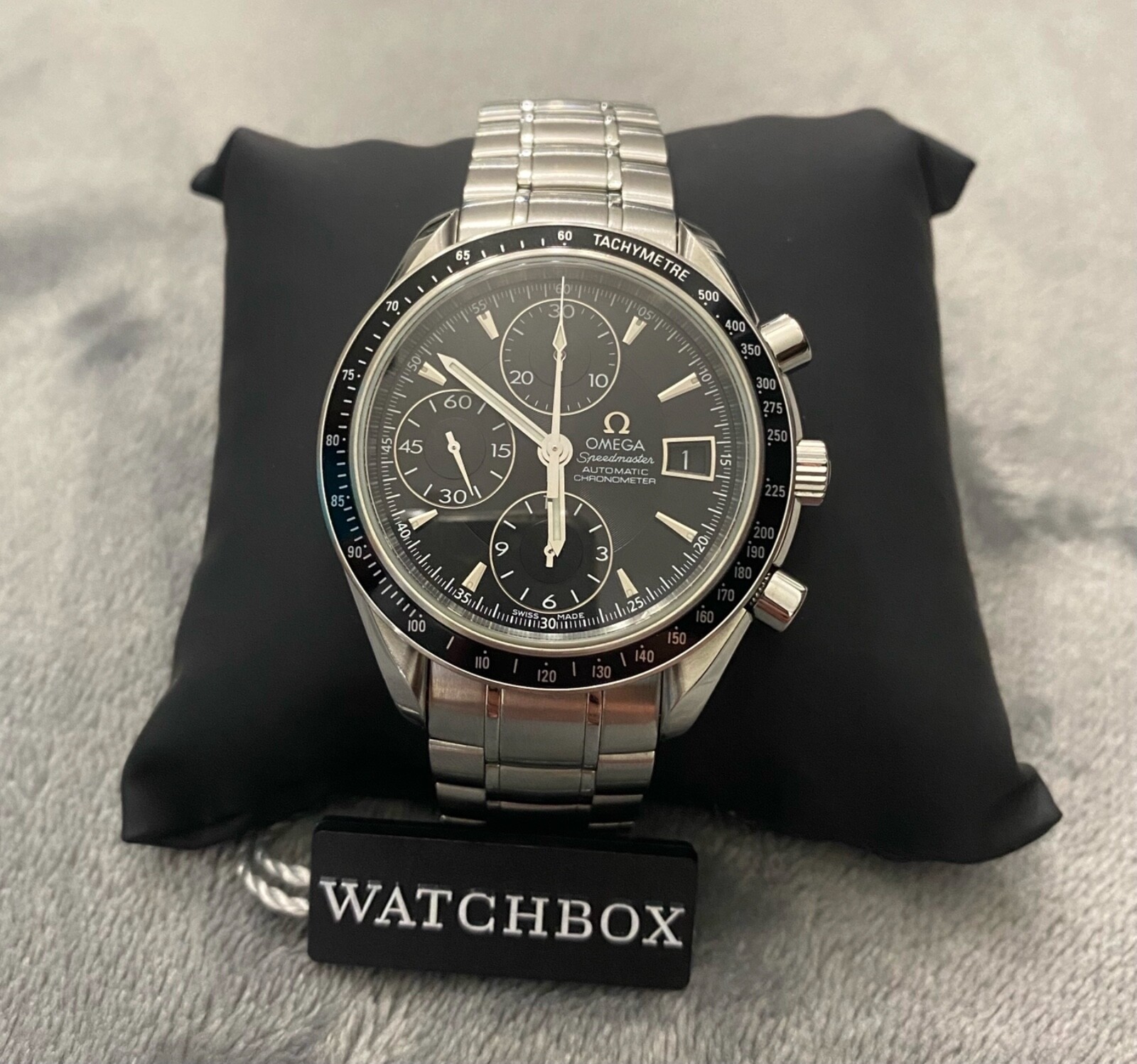 omega black watch