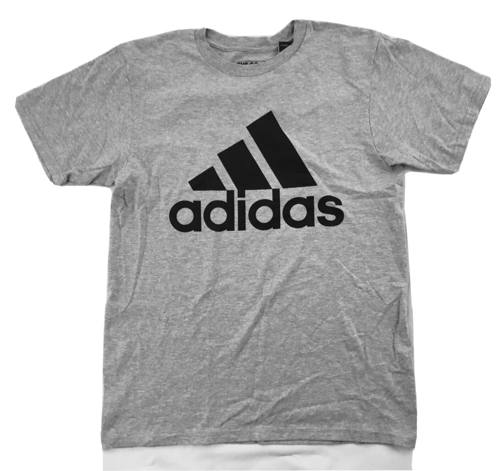 Adidas Men's Shirt The Go To Tee Cotton Shirt Heather Gray