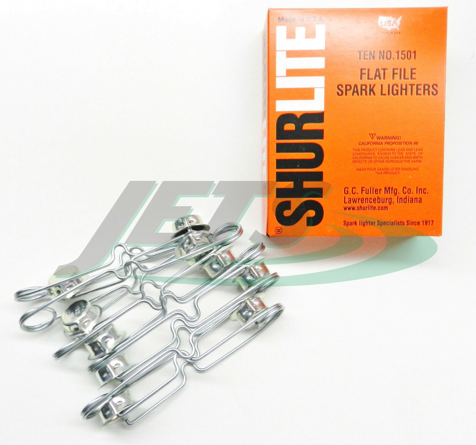 タイムセール5/15まで【新品15P】IGNITER ソリッド① 10 Shurlite Single Strikers Spark Lighters Welding Torch