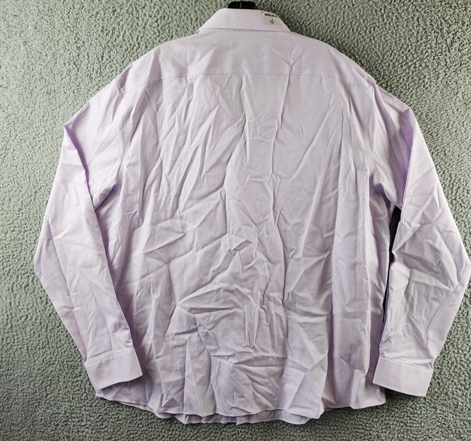 Michael Kors Ultra Wrinkle Free Dress Shirt Men's 2XL 18 36-37 Lilac - Picture 12 of 15