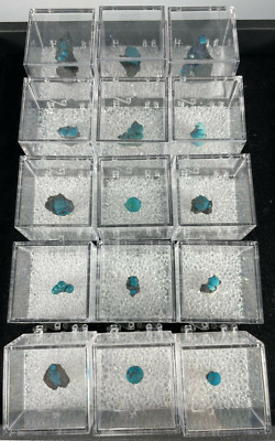 +++ 15PC LOT CHRYSOCOLLA PLANET MINE, LA PAZ COUNTY, ARIZONA +++