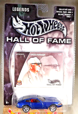 2002 Hot Wheels Hall of Fame-Legends Enzo Ferrari FERRARI 365 GTB 