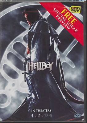 Hellboy Best Buy Sneak Peek Promo DVD. 2004. Brand new and still sealed!