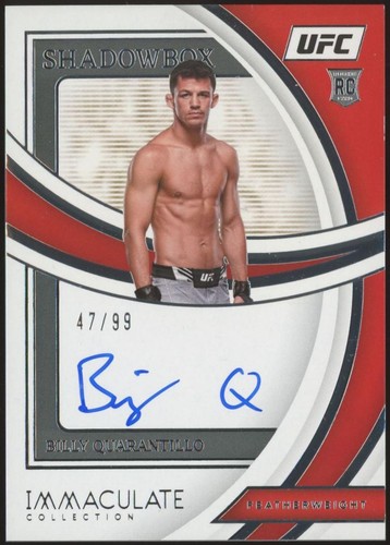 2022 Panini Immaculate Collection UFC - Billy Quarantillo #SS-BQT