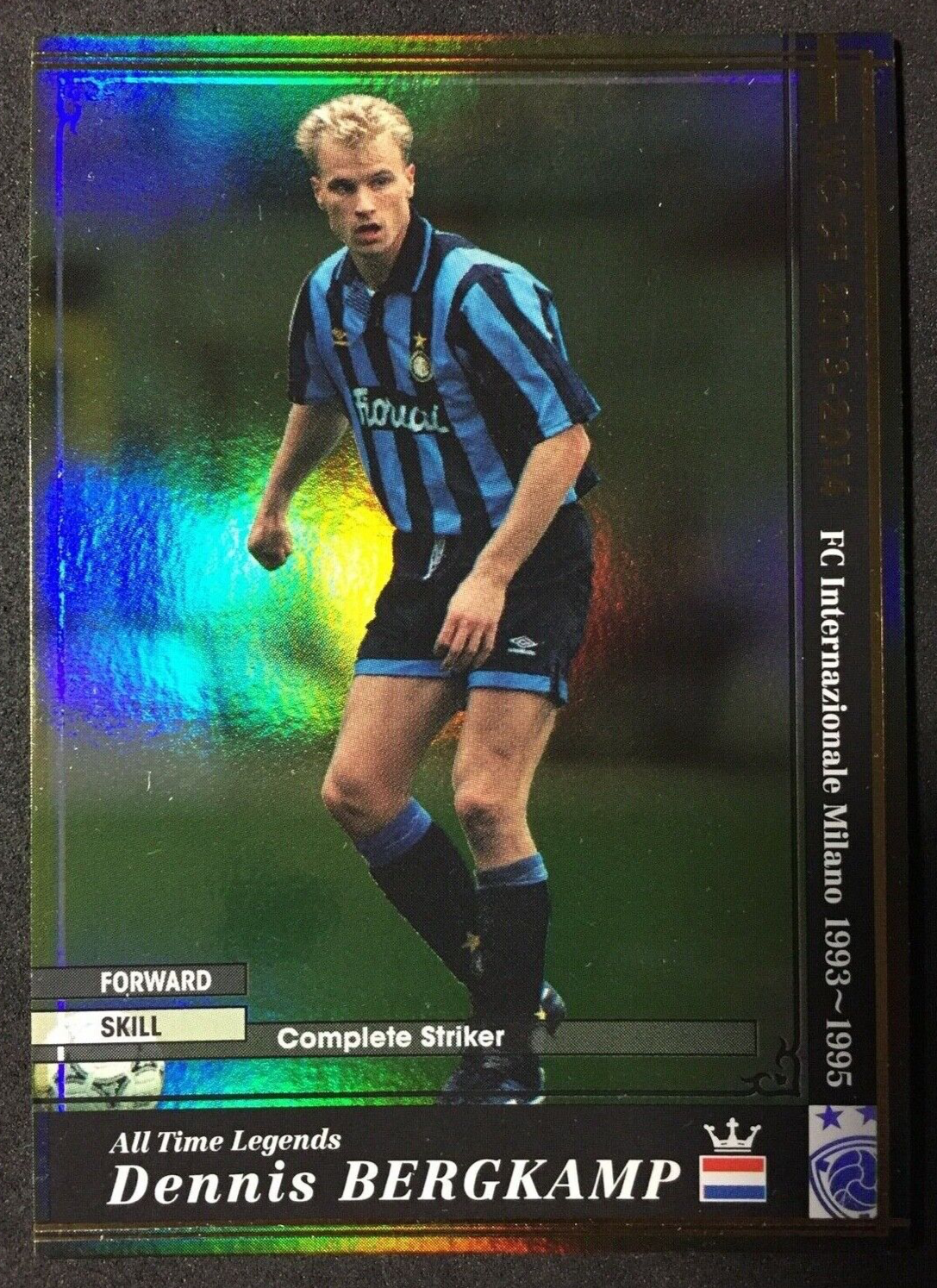 WCCF EXTRA、KOLE 2013-14 Panini WCCF Extra Legends Dennis Bergkamp Inter Milan