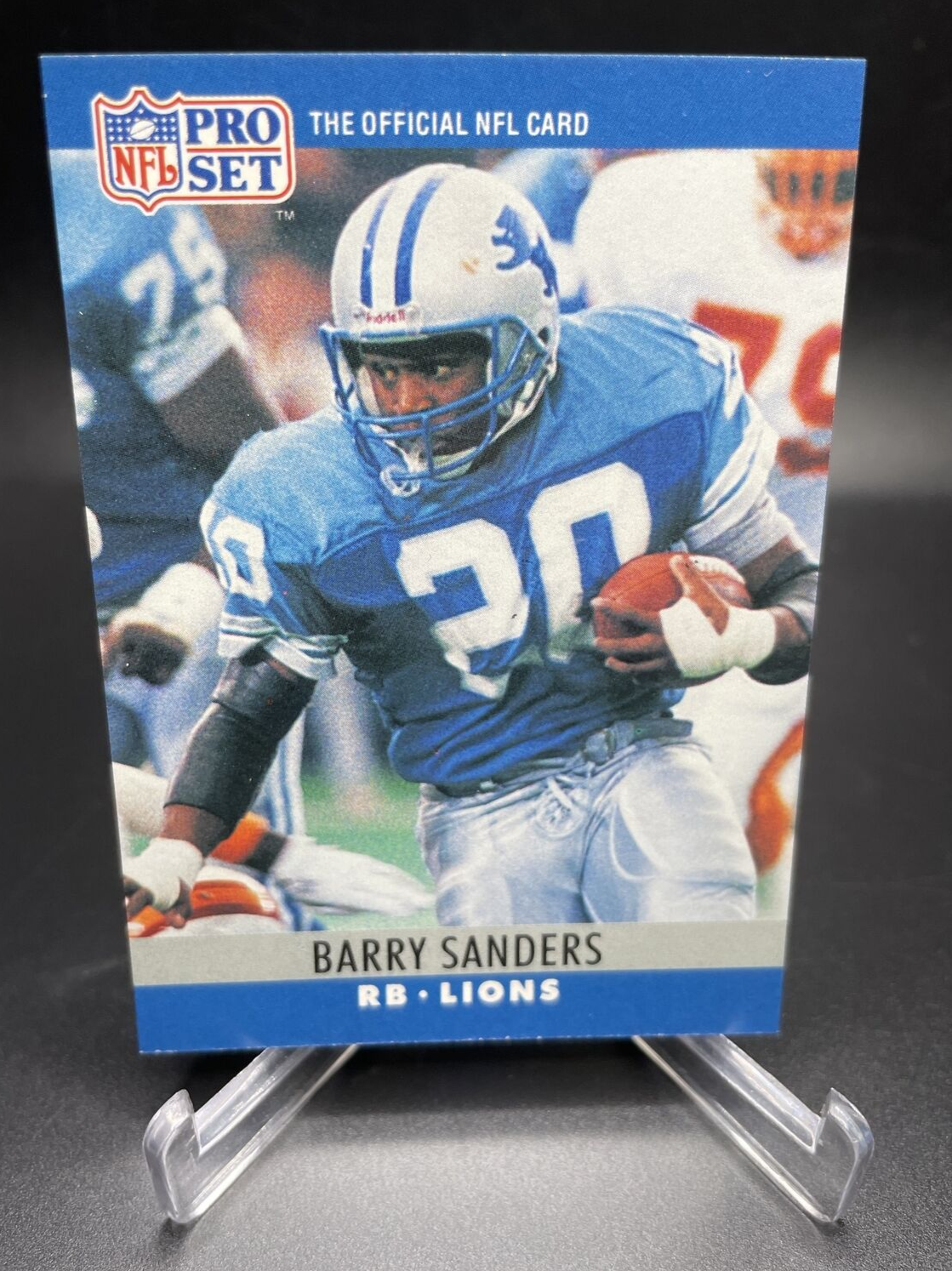 バリーボンズセット 1990 Pro Set #102 Barry Sanders Detroit Lions B5766 | eBay
