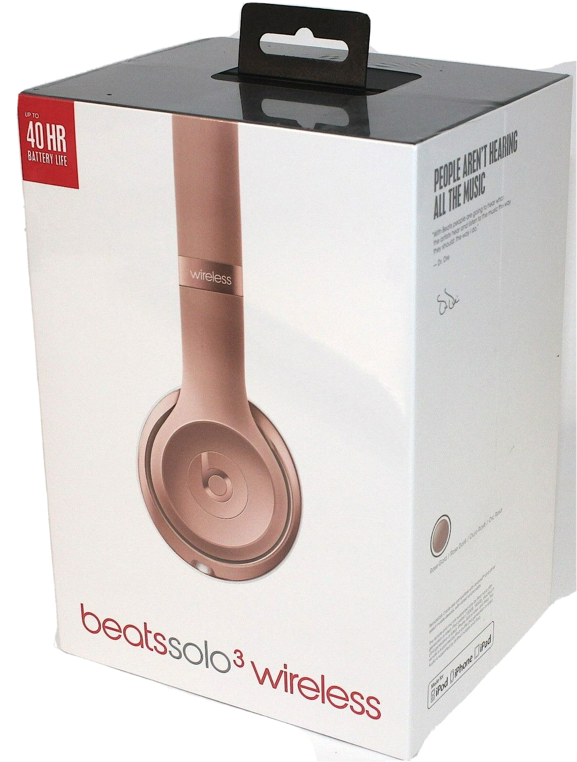 Beats by Dr. Dre Solo3 Wireless On-Ear Headphones Rose Gold MNET2LL/A NEW SEALED | eBay Beats by Dr. Dre Solo3 Wireless On-Ear Headphones Rose Gold MNET2LL/A NEW SEALED | eBay
