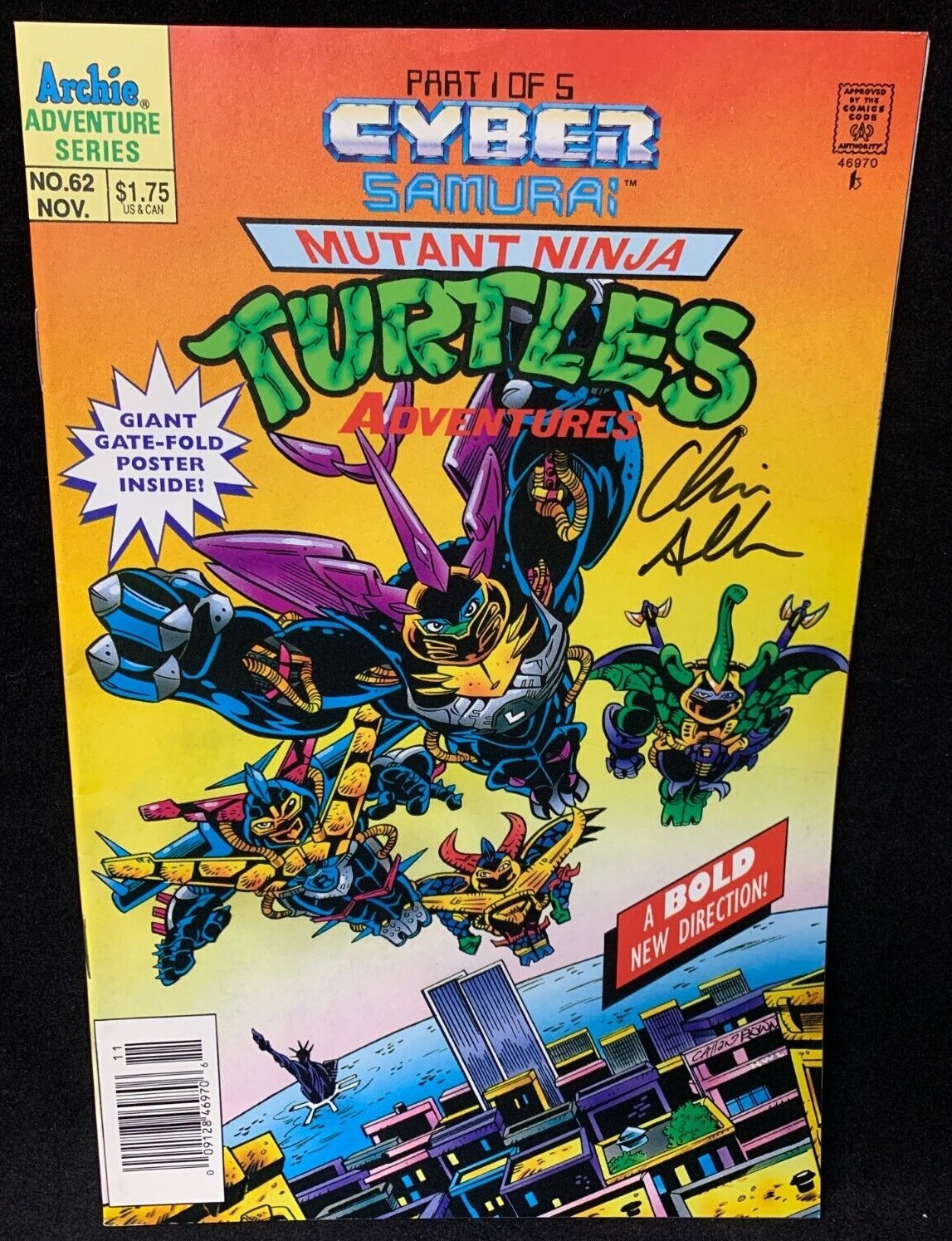 Teenage Mutant Ninja Turtles-Cyber Samurai #62 SIGNED | eBay