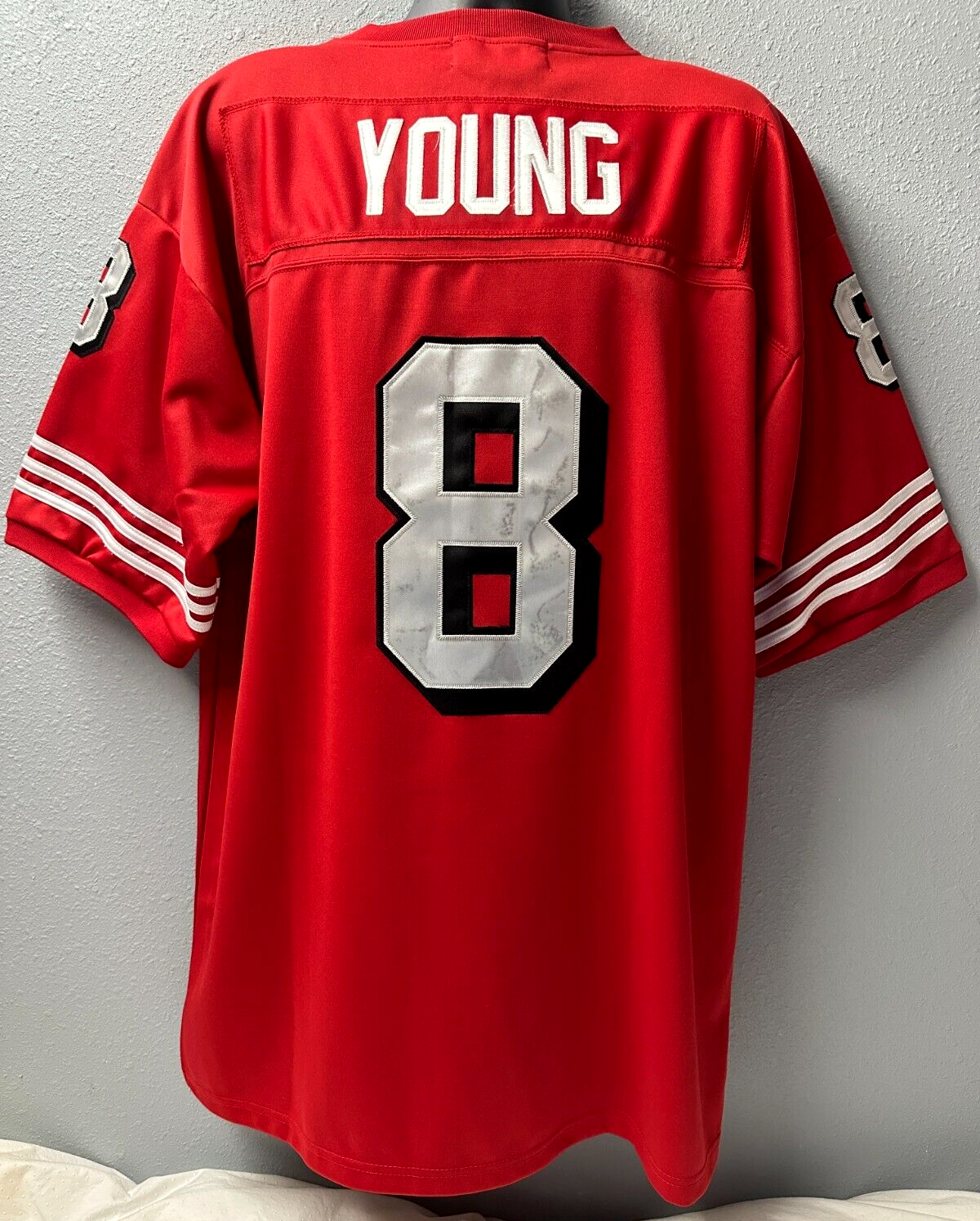 ユニフォーム Champion Steven Young 49ers NFL Jerseys STEVE YOUNG Vintage CHAMPION San Francisco 49ers Football