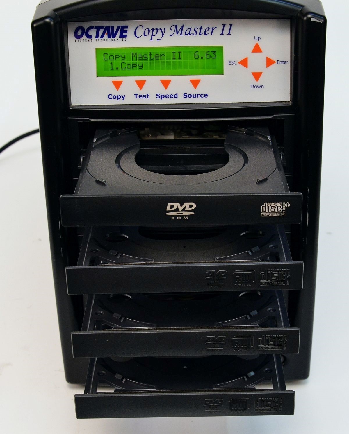 Octave Systems Copy Master II 5-Bay CD DVD Duplicator