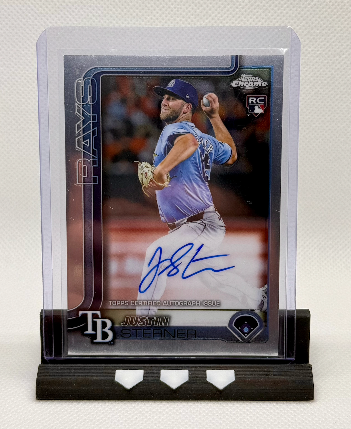 2025 Topps Chrome Justin Sterner RC Auto | eBay