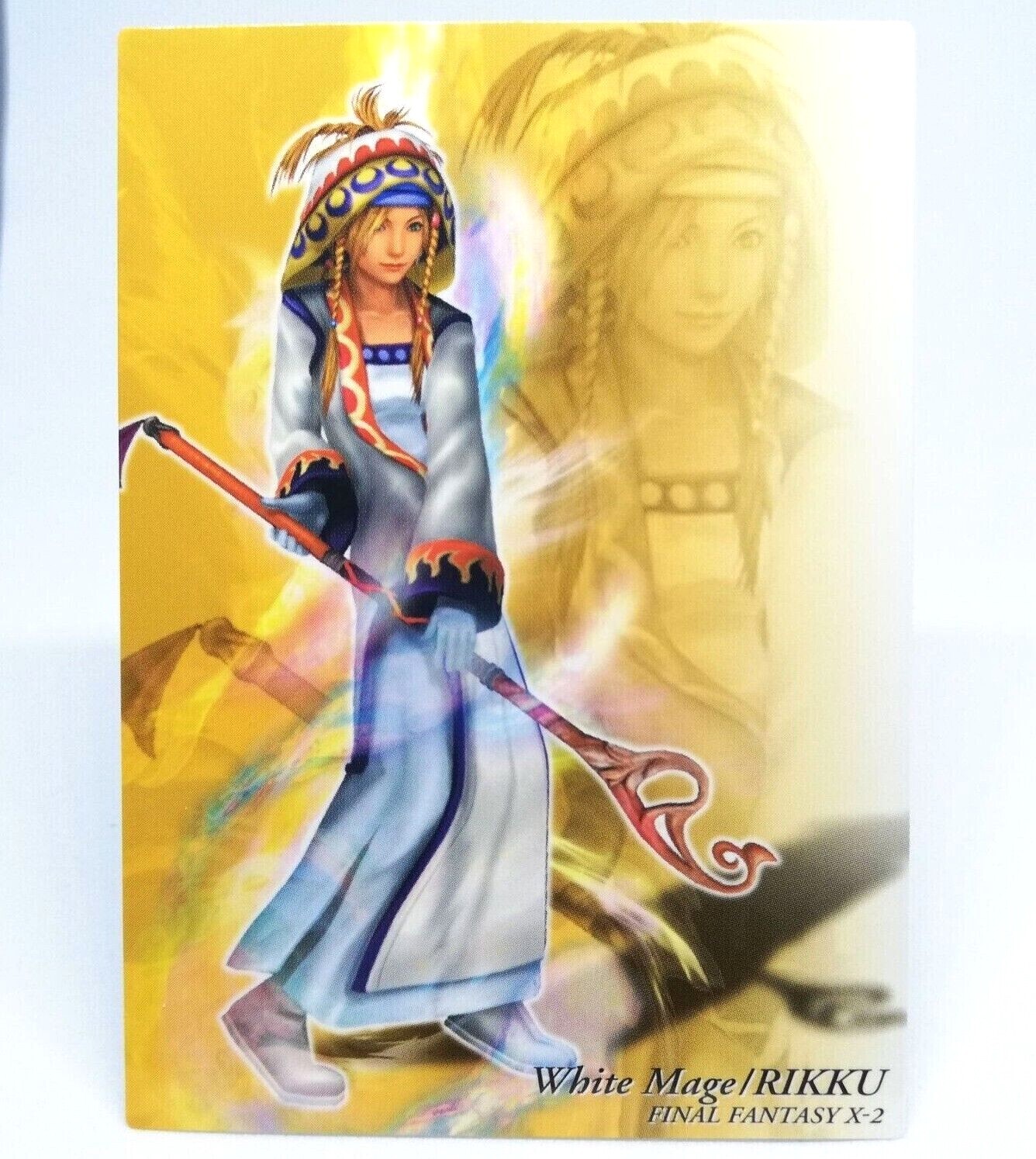 593 White Mage RIKKU Final Fantasy Ⅹ-2 Final Fantasy Art