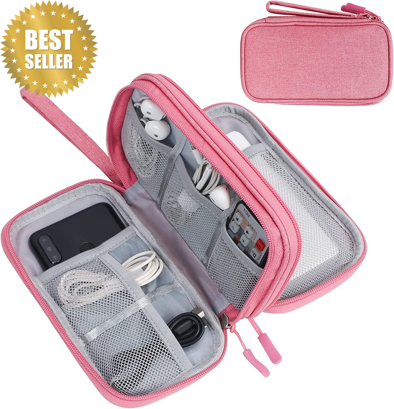 Electronic Organizer, Travel Cable Organizer Bag Pouch Electronic Accessories Ca