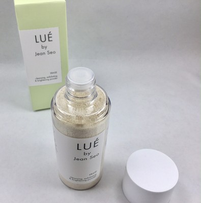 Lue by Jean Seo Erase Cleansing Exfoliating Brightening Powder 2oz Full Size