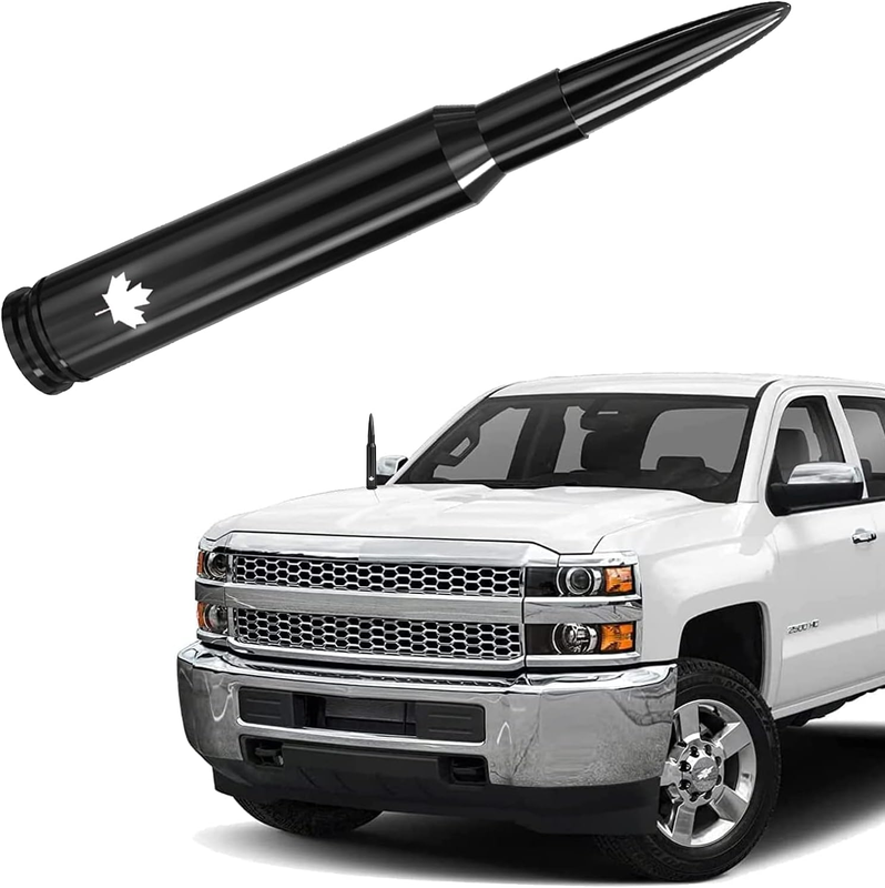 Canada Design Car Truck Bullet Antenna Universal Antenna Mast for GM Chevy Silve