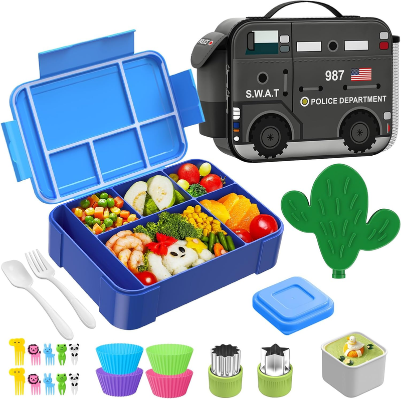 Kit Japanese Bag Container New Set Kids Insulated Fit Stacka