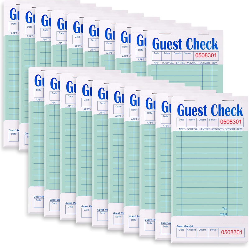 Guest Check Books for Servers Order Book | 50 SheetsのeBay公認海外通販｜セカイモン