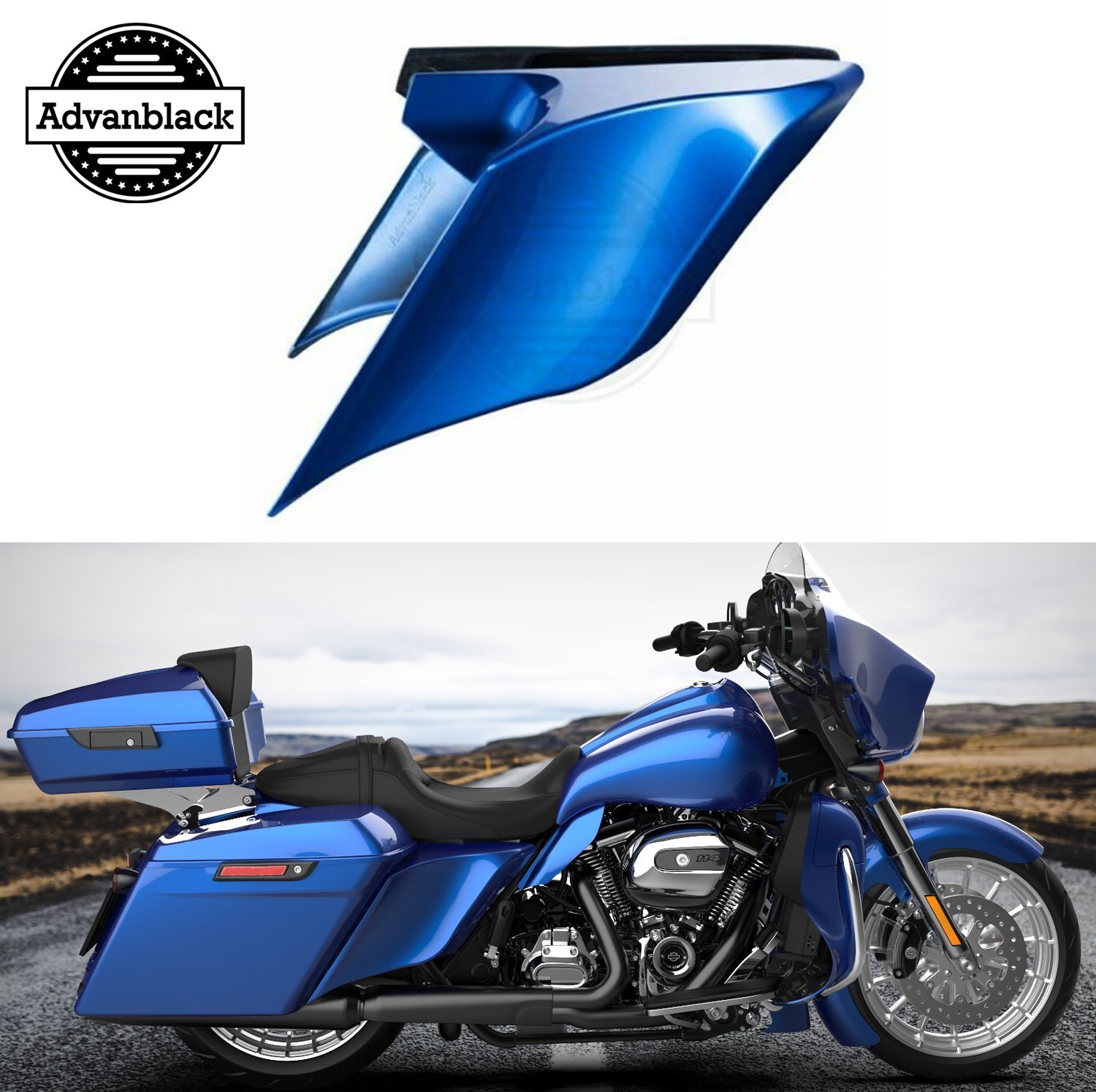Harley-Davidson シート Inner Outer Fairing For Harley Touring Road King Electra