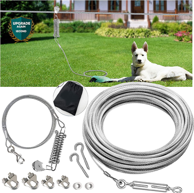 Dog tie out trolley sale