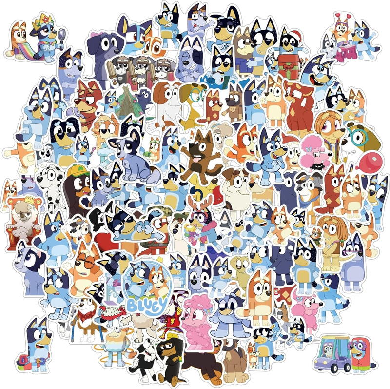 100PCS Blue-Y Stickers - Waterproof, Cute Blue-Y Stickers for Water Bottle, Hydr