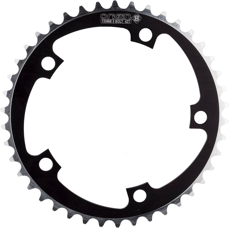 Alloy Non-Ramped Chainrings, Black