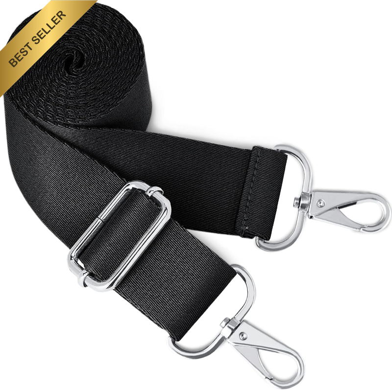 Wide Purse Strap Replacement for Crossbody, Messenger, Duffle, Shoulder Bag, Han