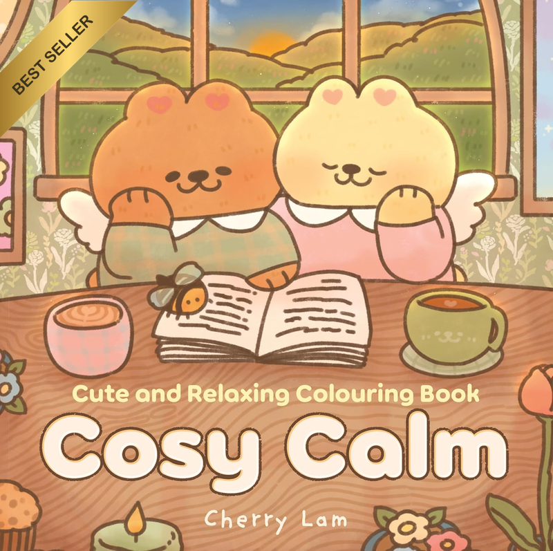 Cosy Calm: Cute and Relaxing Colouring Book