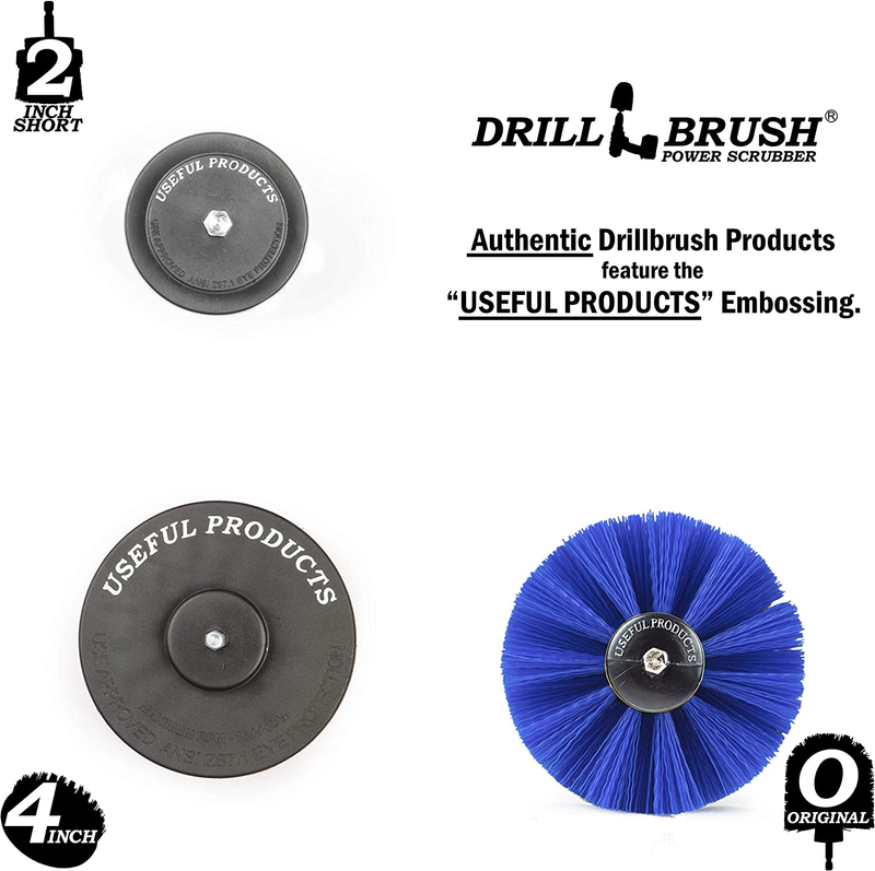 Drill Brush Boat Accessories &ndash; Kayak Cleaning Kit &ndash; Boat Drill Brush Set