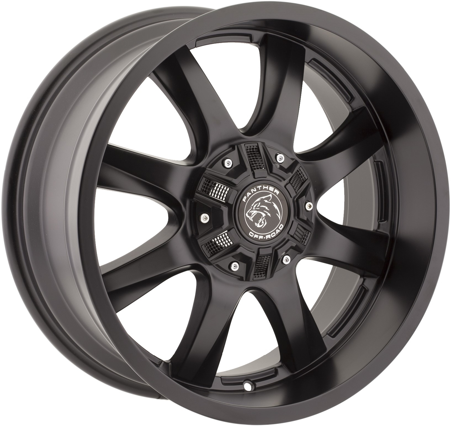 4 Panther Off Road 578 20x9 8x170, 8x180 0mm Flat Black