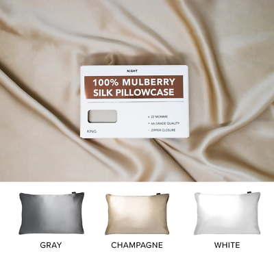 100 Mulberry Silk Pillowcase Christmas Gifts for Hair and Skin