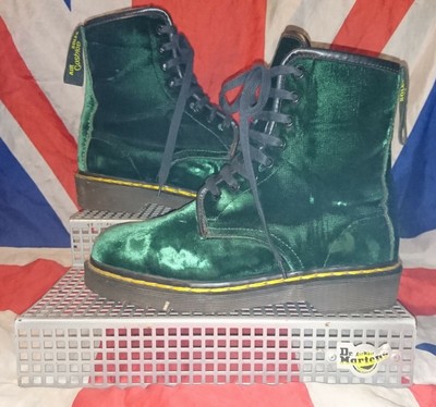 green vegan doc martens
