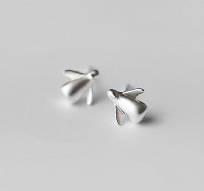 Fashion Adorable Tiny Silver Penguin Stud Earrings